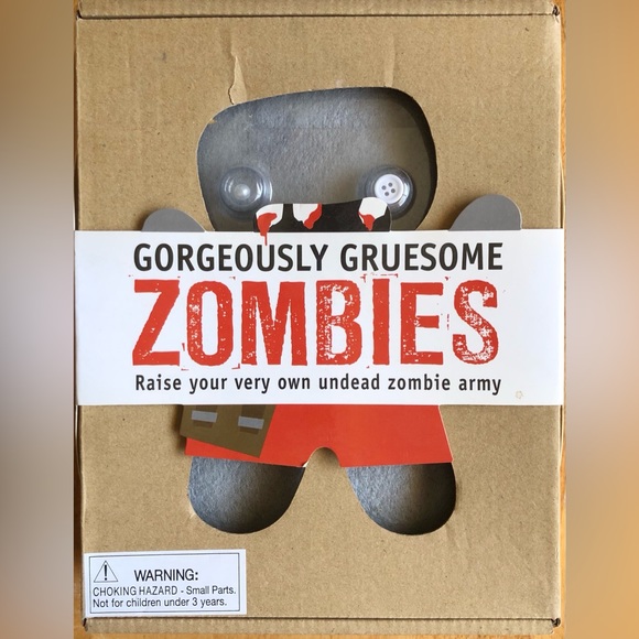 Sew Mini Treats / Felt Food Craft Kit by Klutz & Gorgeously Gruesome Zombies Kit - Picture 2 of 10